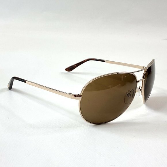 Tom Ford Charles Sunglasses FT0035/S Gold Frame Brown Lens Aviator Pilot Retired - Picture 6 of 14
